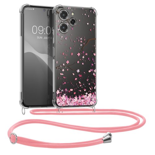 Etui Kwmobile ze smyczą do Xiaomi Redmi 12, wielokolorowe, silikonowe, 61889.01