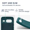 Etui Kwmobile do Google Pixel 8, niebieskie, silikonowe, 61859.57
