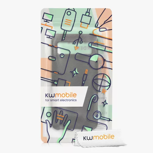Etui Kwmobile do Google Pixel 8, ciemnoszare, materiał tekstylny/plastik, 61883.19