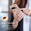 Etui Kwmobile do Google Pixel 8 Pro, kremowe, silikonowe, 61854.225