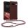 Etui Kwmobile ze smyczą do Google Pixel 8, fioletowe, silikonowe, 61867.187