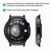 Zestaw 2 etui Kwmobile ze szkłem ochronnym do zegarka Huawei Watch 4, przezroczysty, plastikowy, 61909.02
