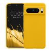 Etui Kwmobile do Google Pixel 8 Pro, żółte, silikonowe, 61854.165