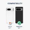 Etui Kwmobile do Google Pixel 8 Pro, czarne, silikonowe, 61860.01