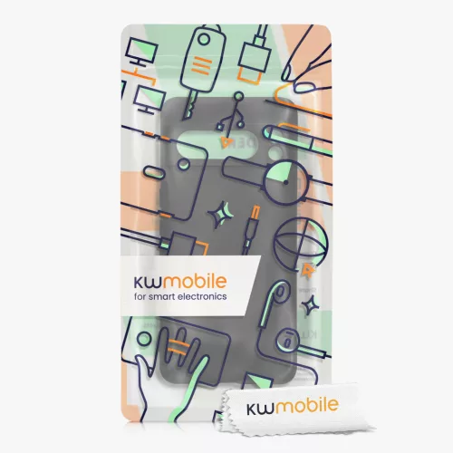 Etui Kwmobile do Google Pixel 8 Pro, czarne, silikonowe, 61860.01