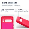 Etui Kwmobile do Google Pixel 8 Pro, różowe, silikonowe, 61860.77