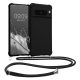 Etui Kwmobile ze smyczą do Google Pixel 8 Pro, czarne, silikonowe, 61868.01
