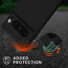 Etui Kwmobile ze smyczą do Google Pixel 8 Pro, czarne, silikonowe, 61868.01
