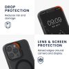 Etui Kwmobile do Apple iPhone 13 Pro Max, czarne/przezroczyste, silikonowe, 61941.01