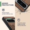 Etui Kwmobile do Google Pixel 8 Pro, brązowe, drewno/silikon, 61876.01