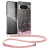 Etui Kwmobile do Google Pixel 8 Pro, przezroczysty/różowy, silikon, 61866.02