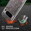 Etui Kwmobile do Google Pixel 8 Pro, przezroczysty/różowy, silikon, 61866.02