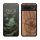 Etui Kwmobile do Google Pixel 8, brązowe, drewno/silikon, 61875.02