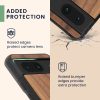 Etui Kwmobile do Google Pixel 8, brązowe, drewno/silikon, 61875.02