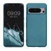 Etui Kwmobile do Google Pixel 8 Pro, niebieskie, silikonowe, 61858.251