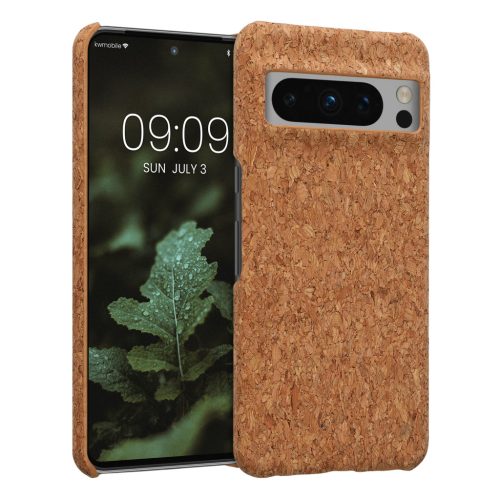 Etui Kwmobile do Google Pixel 8 Pro, jasnobrązowe, korek, 61878.24