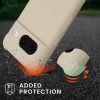 Etui Kwmobile ze smyczą do Google Pixel 8, kremowe, silikonowe, 61867.16