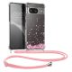 Etui Kwmobile ze smyczą do Google Pixel 8, wielokolorowe, silikonowe, 61865.02
