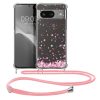 Etui Kwmobile ze smyczą do Google Pixel 8, wielokolorowe, silikonowe, 61865.02