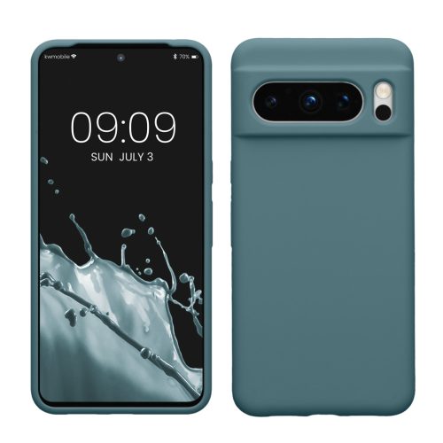 Etui Kwmobile do Google Pixel 8 Pro, jasnozielone, silikonowe, 61854.207