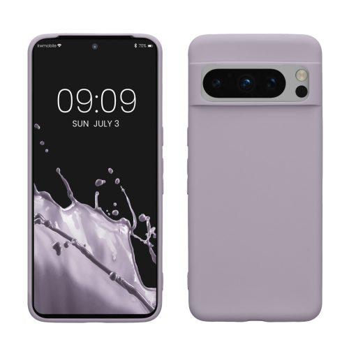 Etui Kwmobile do Google Pixel 8 Pro, niebieskie, silikonowe, 61856.108