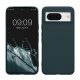 Etui Kwmobile do Google Pixel 8, Ciemnozielone, Silikonowe, 61855.202