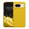Etui Kwmobile do Google Pixel 8, żółte, silikonowe, 61855.165