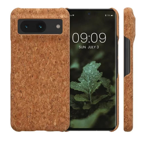Etui Kwmobile do Google Pixel 8, jasnobrązowe, korek, 61877.24