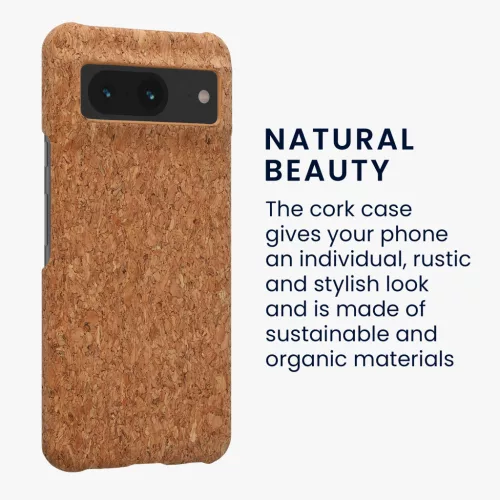 Etui Kwmobile do Google Pixel 8, jasnobrązowe, korek, 61877.24