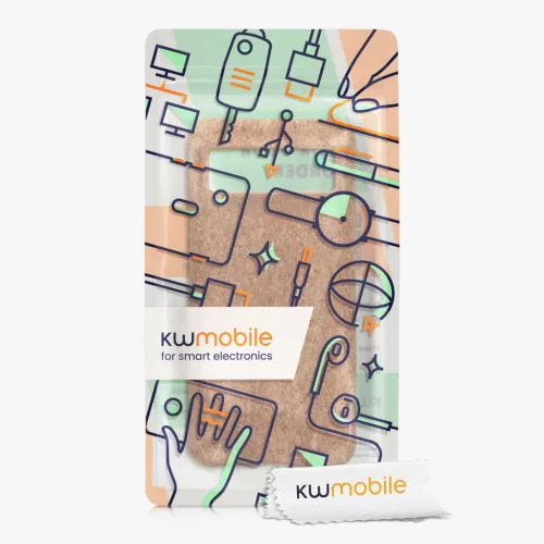 Etui Kwmobile do Google Pixel 8, jasnobrązowe, korek, 61877.24