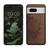 Etui Kwmobile do Google Pixel 8, brązowe, drewno/silikon, 61875.01