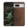 Etui Kwmobile do Google Pixel 8, brązowe, drewno/silikon, 61875.01