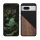 Etui Kwmobile do Google Pixel 8, Brązowo-czarne, Drewno/Silikon, 61873.01