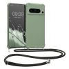 Etui Kwmobile ze smyczą do Google Pixel 8 Pro, jasnozielone, silikonowe, 61868.172