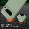 Etui Kwmobile ze smyczą do Google Pixel 8 Pro, jasnozielone, silikonowe, 61868.172