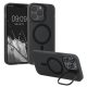 Etui Kwmobile do Apple iPhone 13 Pro, czarne/przezroczyste, silikonowe, 61940.01