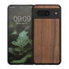 Etui Kwmobile do Google Pixel 8, brązowe, drewno/silikon, 61871.18