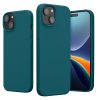 Etui Kwmobile do Apple iPhone 15, niebieskie, silikonowe, 61953.57