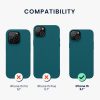 Etui Kwmobile do Apple iPhone 15, niebieskie, silikonowe, 61953.57