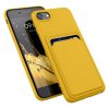 Etui Kwmobile do Apple iPhone SE (2022)/iPhone SE (2020)/iPhone 8, żółte, silikonowe, 55117.165