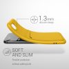 Etui Kwmobile do Apple iPhone SE (2022)/iPhone SE (2020)/iPhone 8, żółte, silikonowe, 55117.165