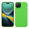 Etui Kwmobile do Apple iPhone 15, zielone, silikonowe, 61953.159