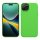 Etui Kwmobile do Apple iPhone 15, zielone, silikonowe, 61953.159