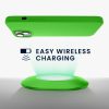 Etui Kwmobile do Apple iPhone 15, zielone, silikonowe, 61953.159