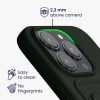 Etui Kwmobile do Apple iPhone 15 Pro, ciemnozielone, silikonowe, 62019.8