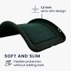 Etui Kwmobile do Apple iPhone 15 Pro, ciemnozielone, silikonowe, 62019.8