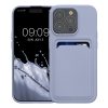 Etui Kwmobile do Apple iPhone 15 Pro, niebieskie, silikonowe, 62019.108