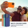 Etui Kwmobile do Apple iPhone 15 Plus, pomarańczowe, silikonowe, 61954.15