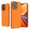 Etui Kwmobile do Apple iPhone 15 Pro, pomarańczowe, silikonowe, 61959.15