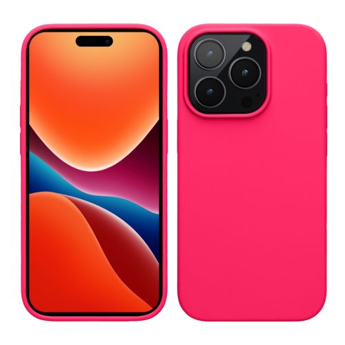 Etui Kwmobile do Apple iPhone 15 Pro Max, różowe, silikonowe, 61956.77